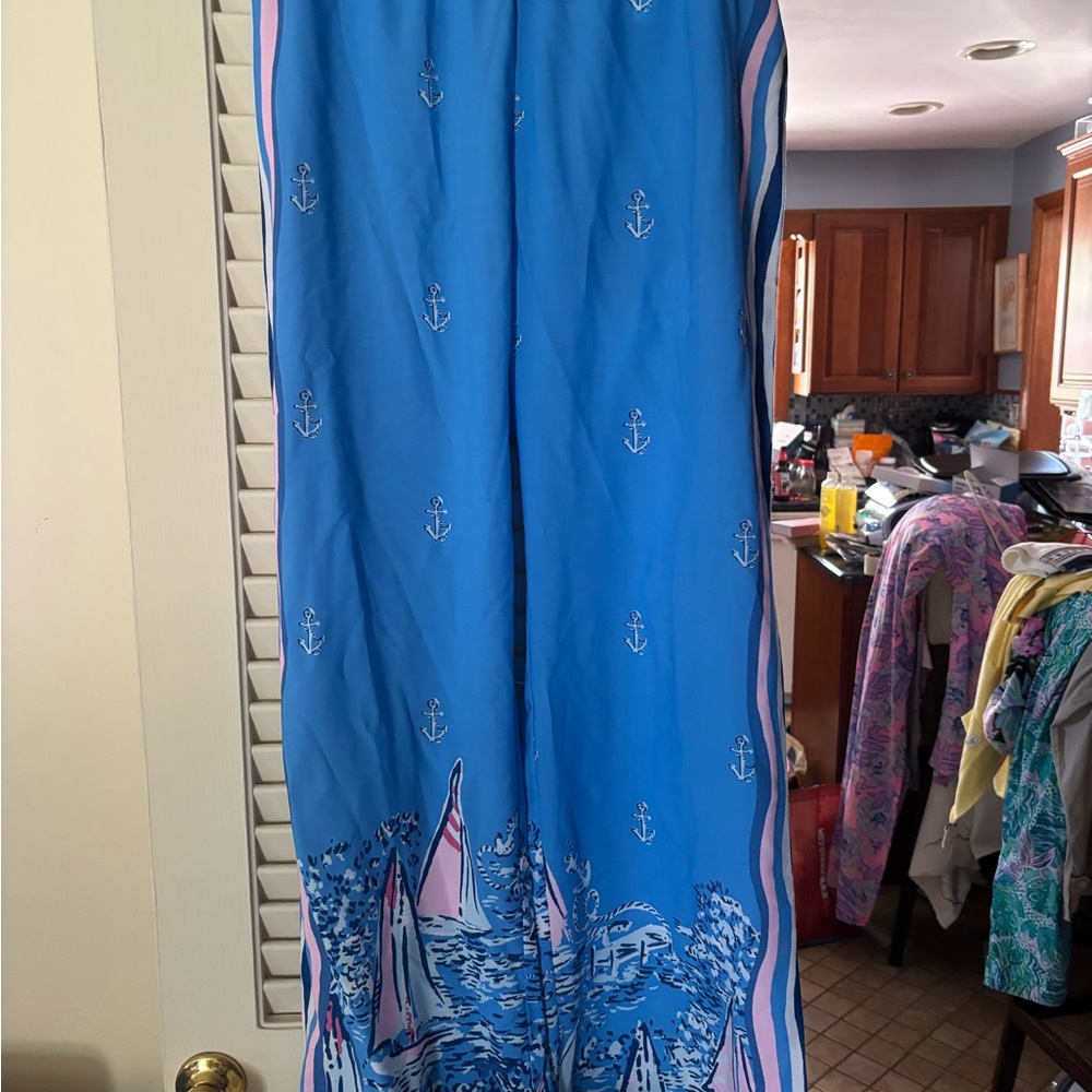 NWT Lilly Pulitzer Bal Harbour Palazzo Pants size L